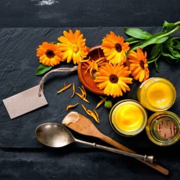 Masque apaisant maison au calendula
